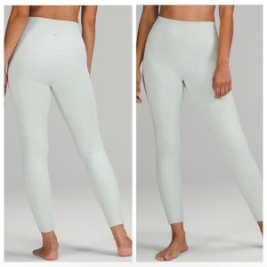 Lululemon Align HR Pant 28" PSLB Pastel Blue sz 12 High Rise Womens Leggings